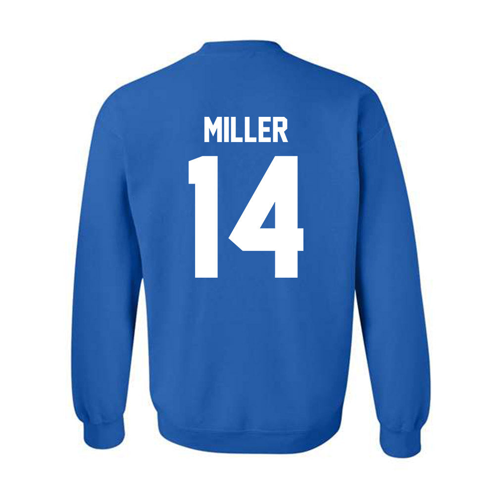 Drake - NCAA Women's Basketball : Anna Miller - Crewneck Sweatshirt Classic Shersey