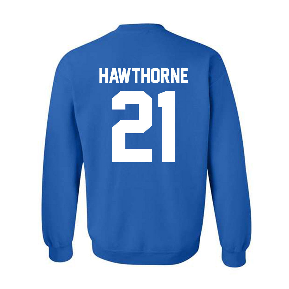 Drake - NCAA Women's Basketball : Ava Hawthorne - Crewneck Sweatshirt Classic Shersey