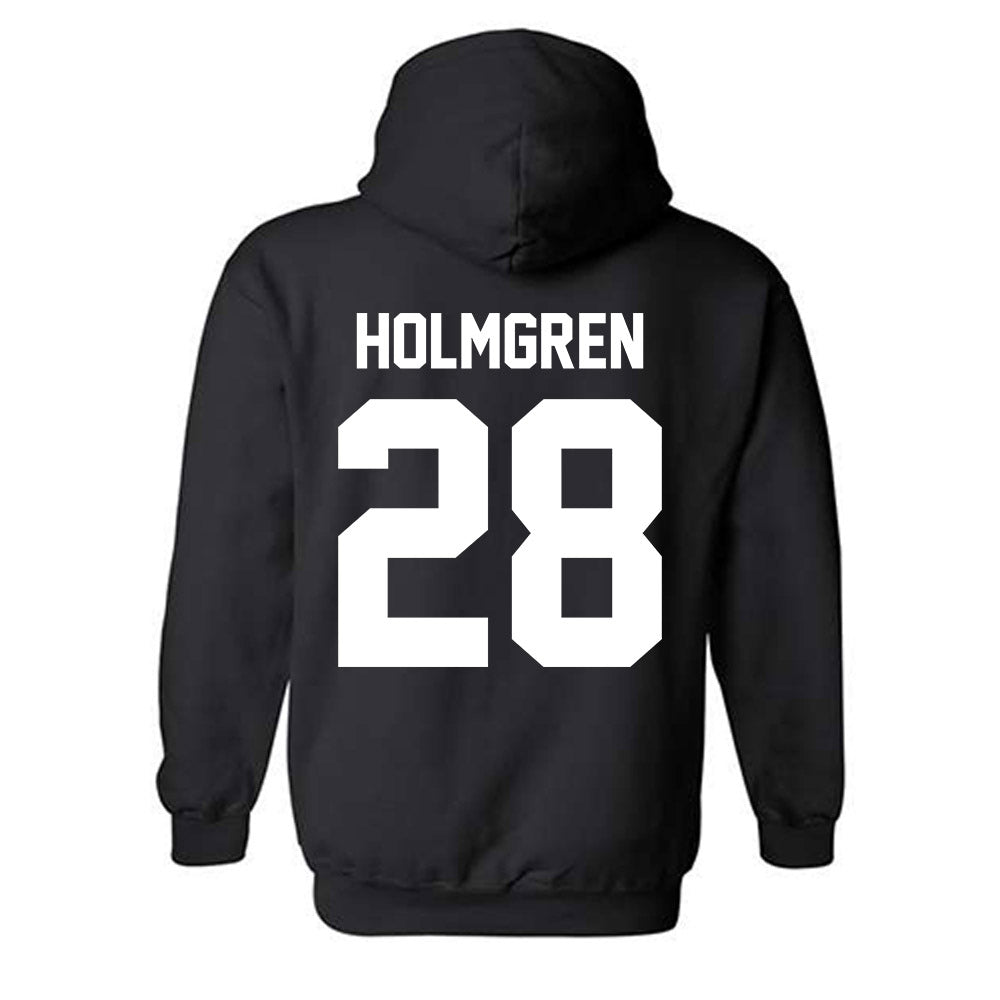 Marshall - NCAA Baseball : Nolan Holmgren - Hooded Sweatshirt Classic Shersey