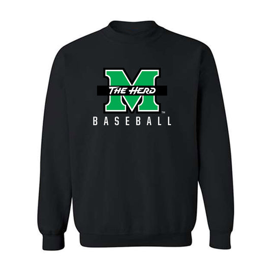 Marshall - NCAA Baseball : AJ Havrilla - Crewneck Sweatshirt Classic Shersey