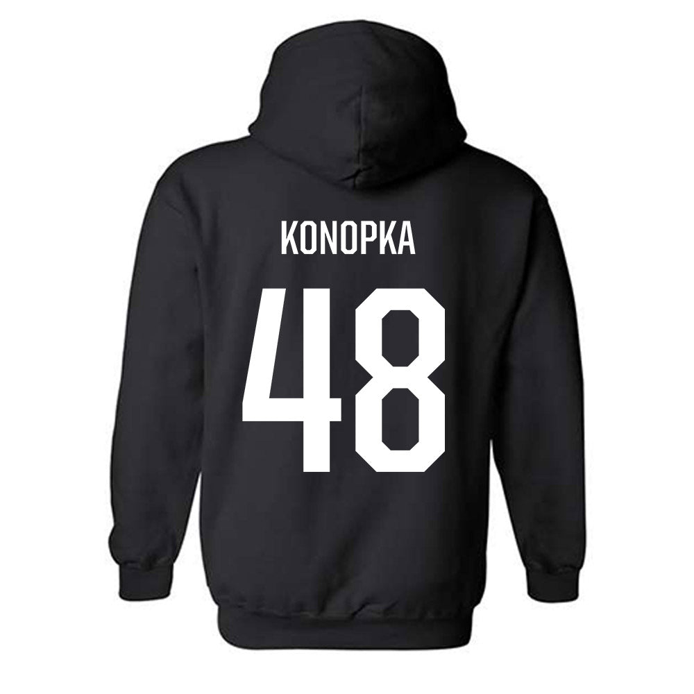 Marshall - NCAA Football : Dominic Konopka - Classic Shersey Hooded Sweatshirt