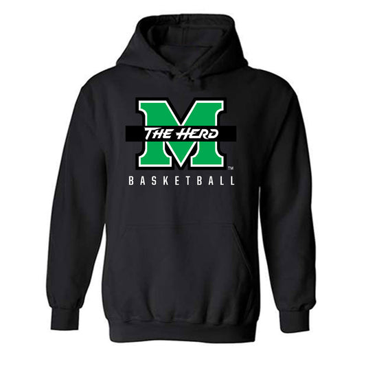 Marshall - NCAA Men's Basketball : Kycen Pruett - Hooded Sweatshirt Classic Shersey