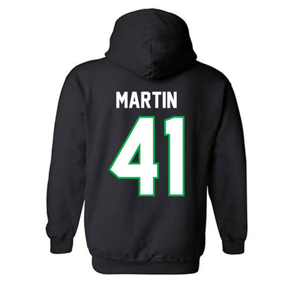 Marshall - NCAA Men's Basketball : Nate Martin - Hooded Sweatshirt Classic Shersey