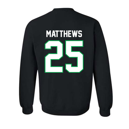 Marshall - NCAA Women's Basketball : Mahogany Matthews - Crewneck Sweatshirt Classic Shersey