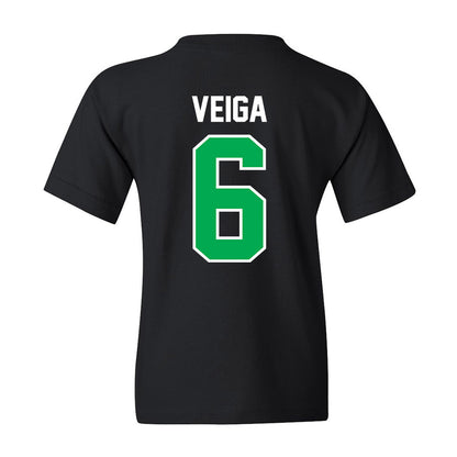 Marshall - NCAA Men's Soccer : Gustavo Veiga - Black Classic Shersey Youth T-Shirt