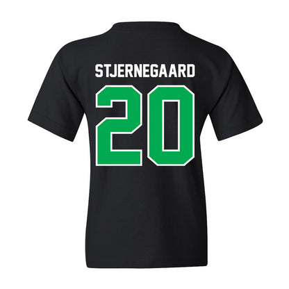 Marshall - NCAA Men's Soccer : Alexander Stjernegaard - Black Classic Shersey Youth T-Shirt