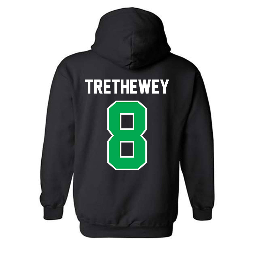 Marshall - NCAA Women's Soccer : Ava Trethewey - Black Classic Shersey Hooded Sweatshirt