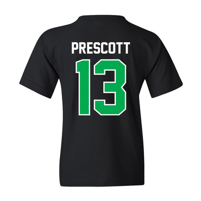 Marshall - NCAA Men's Soccer : Ethan Prescott - Black Classic Shersey Youth T-Shirt