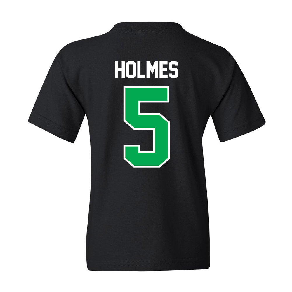 Marshall - NCAA Men's Soccer : Ryan Holmes - Black Classic Shersey Youth T-Shirt