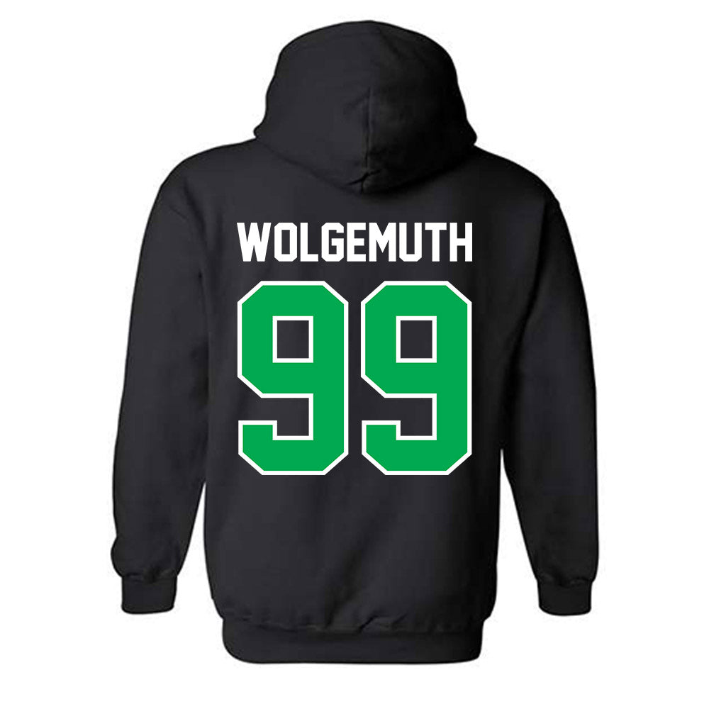 Marshall - NCAA Women's Soccer : Alexis Wolgemuth - Black Classic Shersey Hooded Sweatshirt