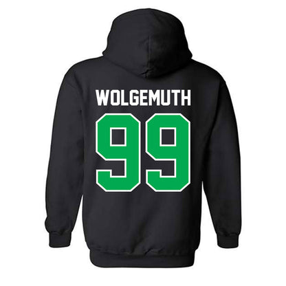 Marshall - NCAA Women's Soccer : Alexis Wolgemuth - Black Classic Shersey Hooded Sweatshirt