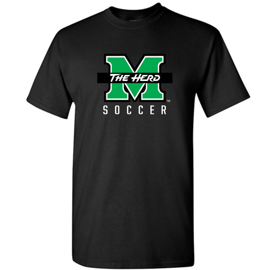 Marshall - NCAA Men's Soccer : Alex Bamford - Black Classic Shersey Short Sleeve T-Shirt