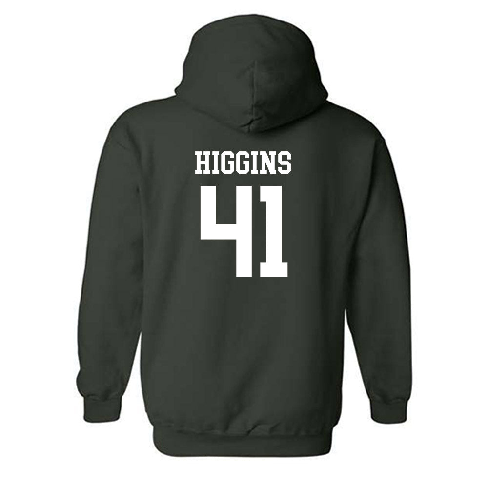 Michigan State - NCAA Baseball : Nolan Higgins - Hooded Sweatshirt Classic Shersey