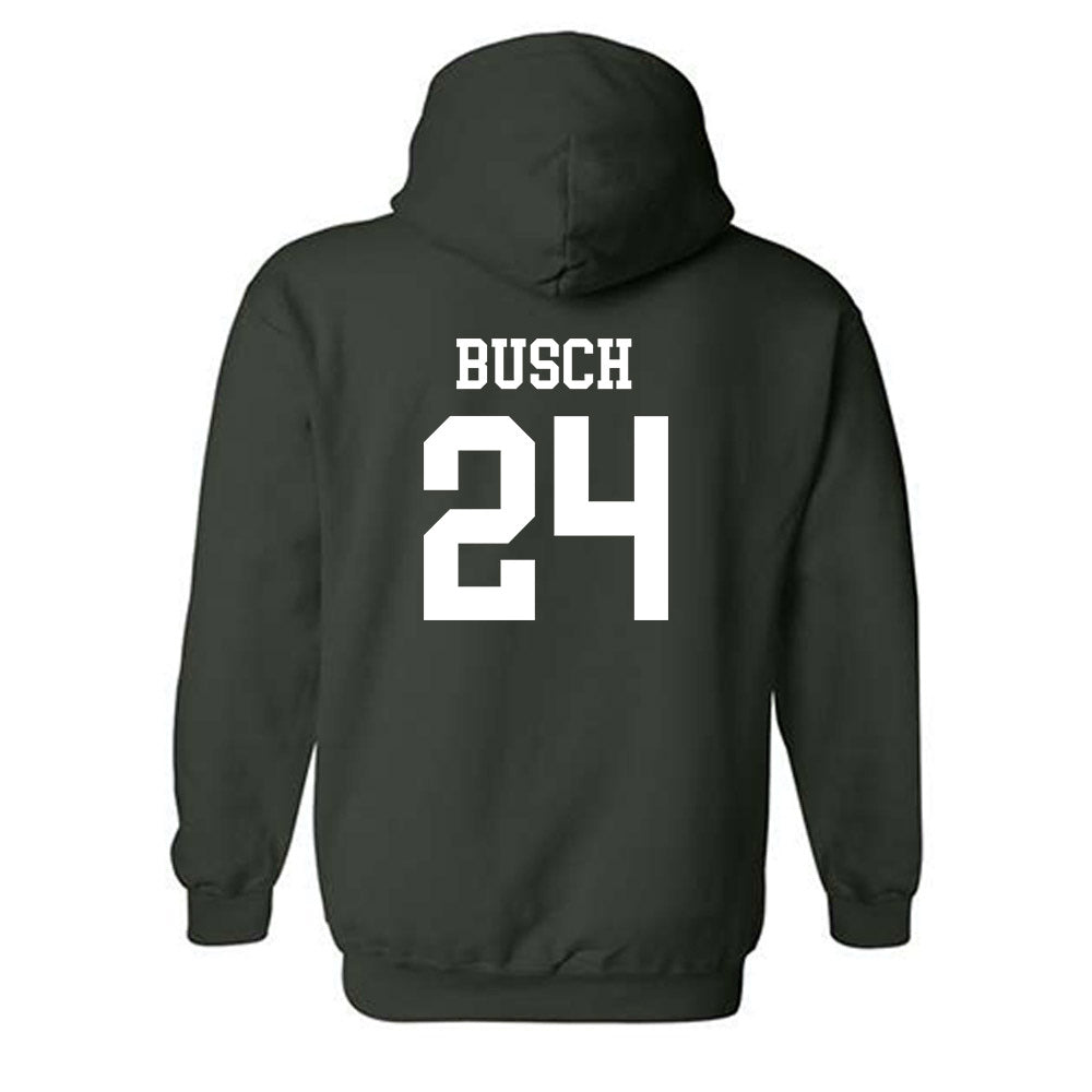 Michigan State - NCAA Baseball : Sam Busch - Hooded Sweatshirt Classic Shersey