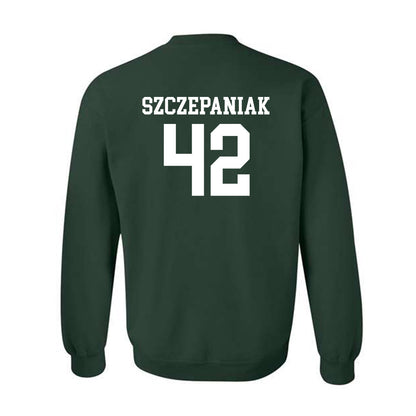 Michigan State - NCAA Baseball : Ryan Szczepaniak - Crewneck Sweatshirt Classic Shersey