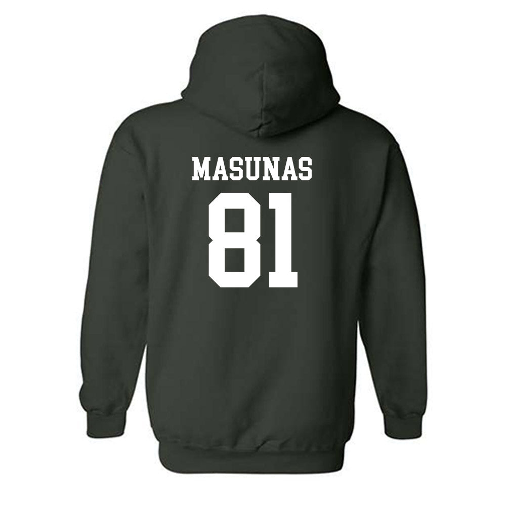 Michigan State - NCAA Football : Michael Masunas - Classic Shersey Hooded Sweatshirt