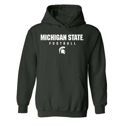 Michigan State - NCAA Football : Gavin Broscious - Classic Shersey Hooded Sweatshirt