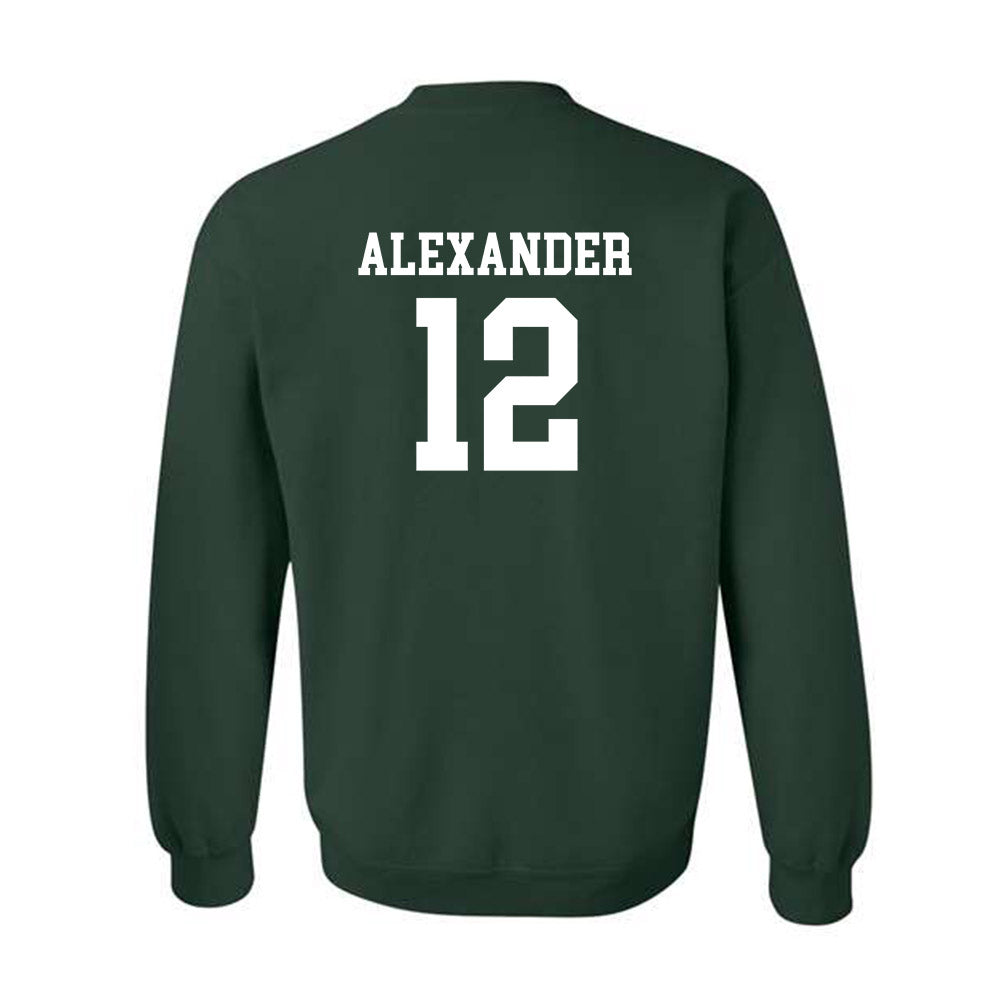 Michigan State - NCAA Women's Basketball : Isaline Alexander - Crewneck Sweatshirt Classic Shersey