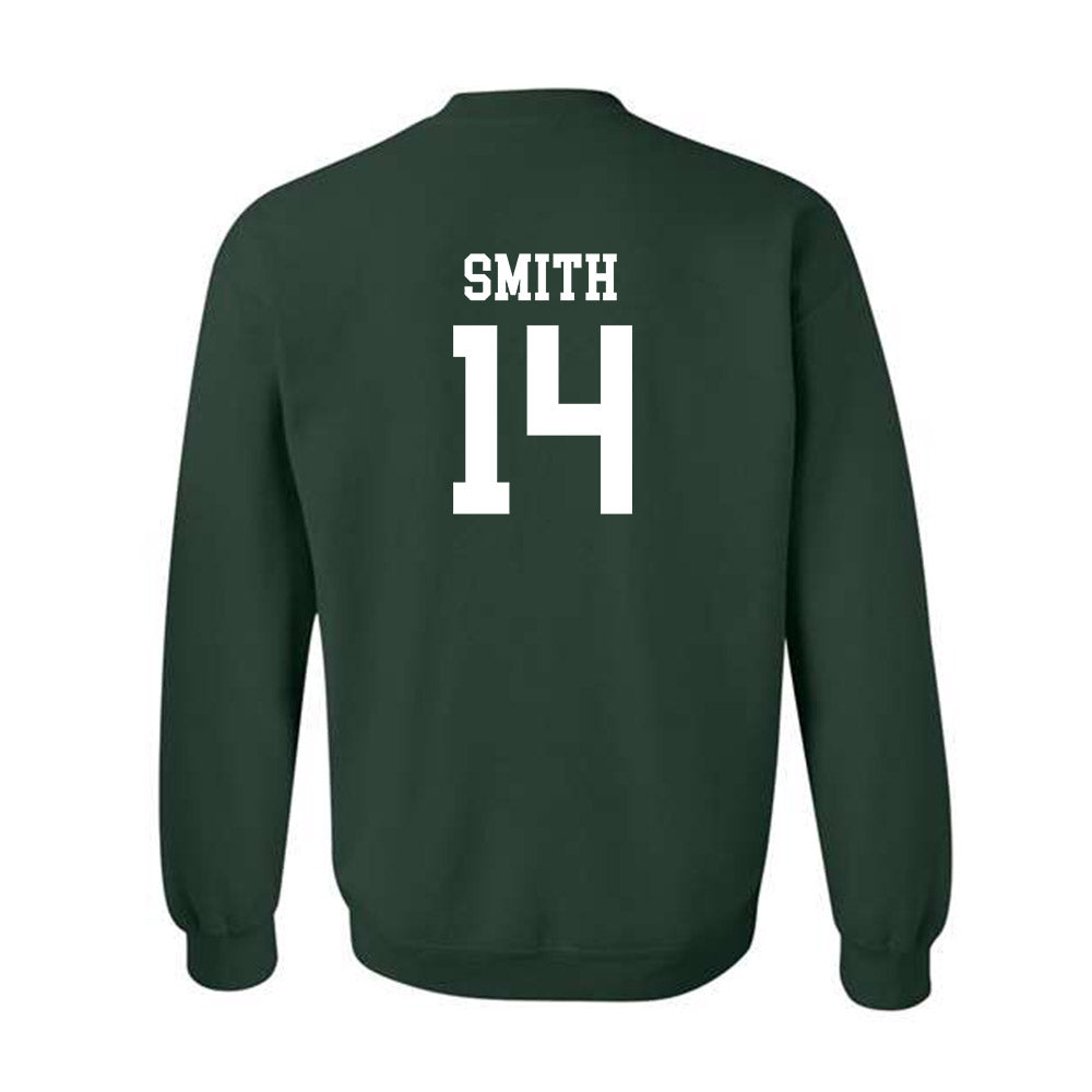 Michigan State - NCAA Men's Basketball : Davis Smith - Crewneck Sweatshirt Classic Shersey