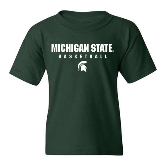 Michigan State - NCAA Men's Basketball : Carson Cooper - Youth T-Shirt Classic Shersey