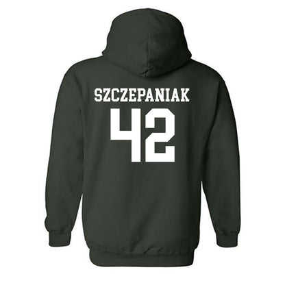 Michigan State - NCAA Baseball : Ryan Szczepaniak - Hooded Sweatshirt Classic Shersey