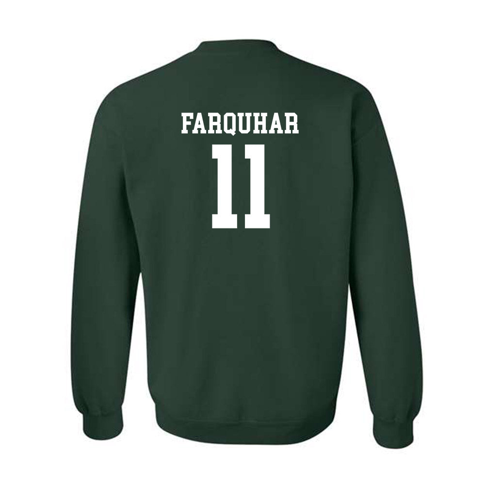 Michigan State - NCAA Baseball : Tate Farquhar - Crewneck Sweatshirt Classic Shersey