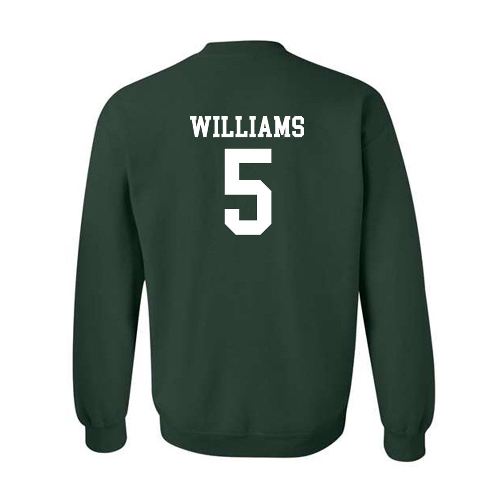 Michigan State - NCAA Baseball : Christian Williams - Crewneck Sweatshirt Classic Shersey