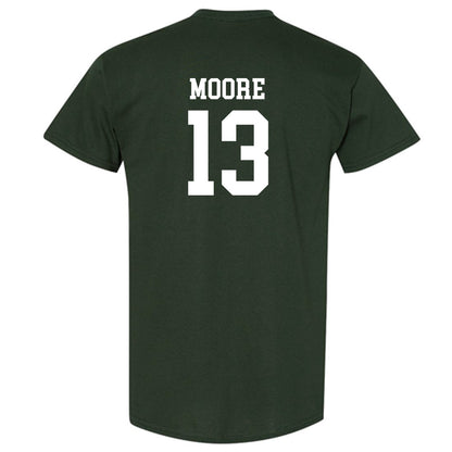 Michigan State - NCAA Women's Volleyball : Aliyah Moore - Green Classic Shersey Short Sleeve T-Shirt