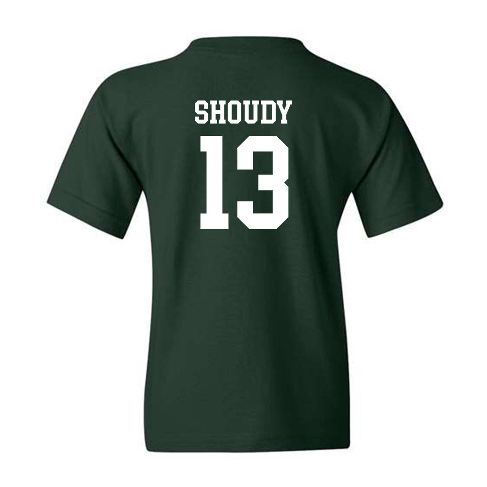 Michigan State - NCAA Men's Ice Hockey : Tiernan Shoudy - Youth T-Shirt Classic Shersey