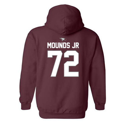 NCCU - NCAA Football : Larry Mounds Jr - Classic Shersey Hooded Sweatshirt