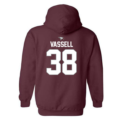 NCCU - NCAA Football : Jelani Vassell - Classic Shersey Hooded Sweatshirt