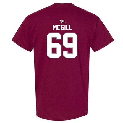 NCCU - NCAA Football : Jordan McGill - Classic Shersey Short Sleeve T-Shirt