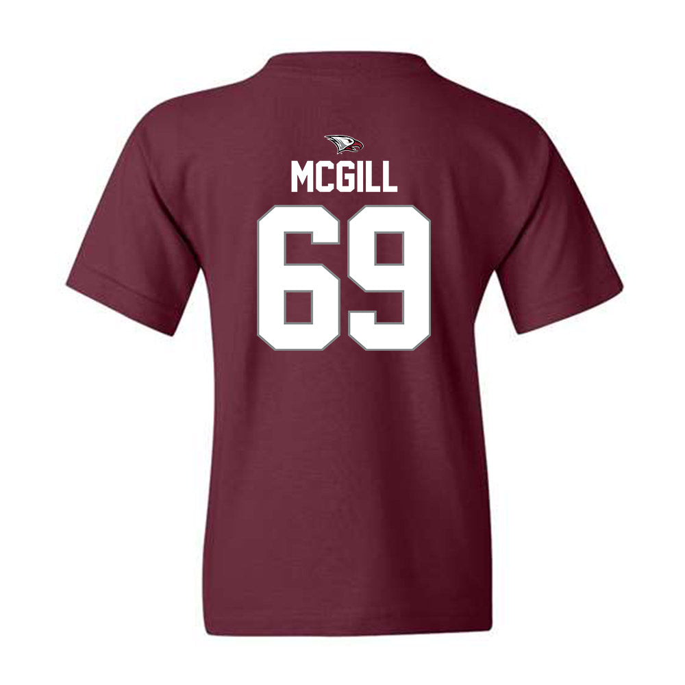 NCCU - NCAA Football : Jordan McGill - Classic Shersey Youth T-Shirt