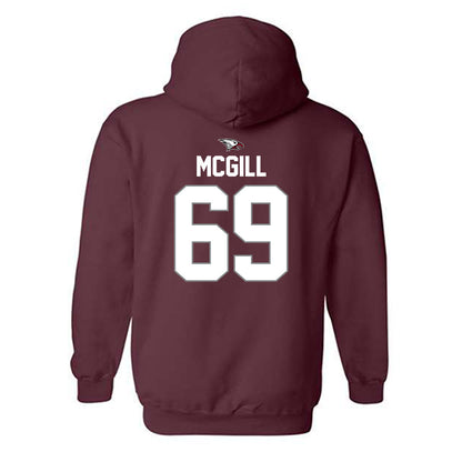 NCCU - NCAA Football : Jordan McGill - Classic Shersey Hooded Sweatshirt