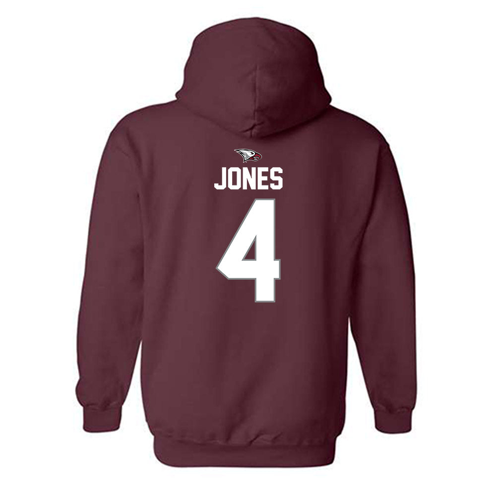 NCCU - NCAA Softball : Ivory Jones - Hooded Sweatshirt Classic Shersey