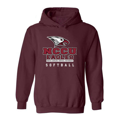 NCCU - NCAA Softball : Lana Reed - Hooded Sweatshirt Classic Shersey