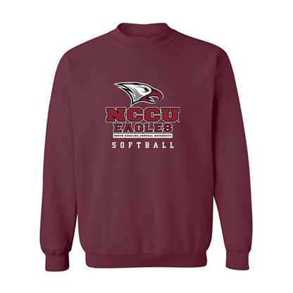 NCCU - NCAA Softball : Lana Reed - Crewneck Sweatshirt Classic Shersey