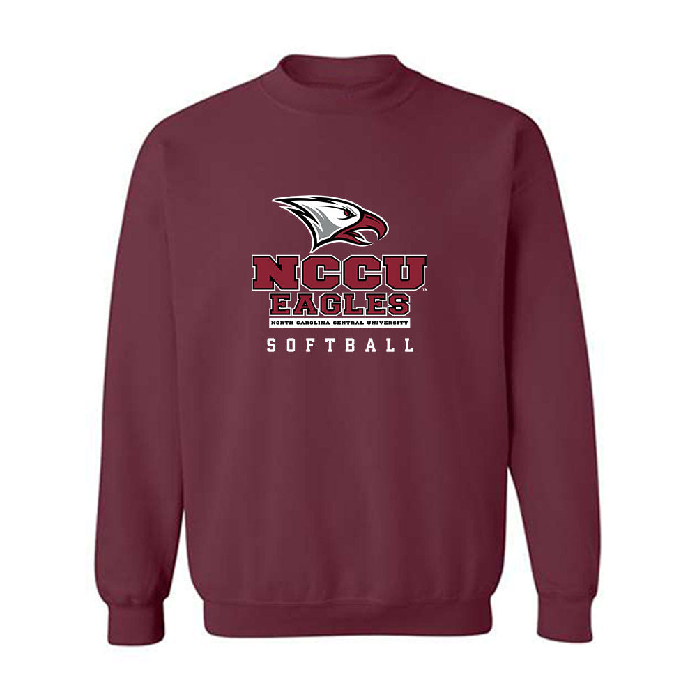 NCCU - NCAA Softball : Makiya Graves - Crewneck Sweatshirt Classic Shersey