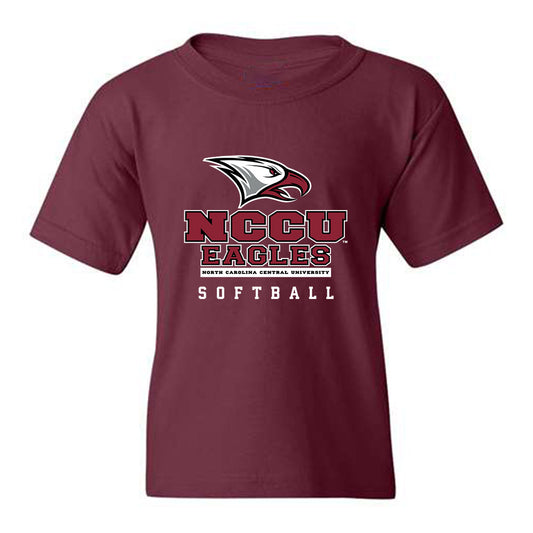 NCCU - NCAA Softball : Takia Nichols - Youth T-Shirt Classic Shersey