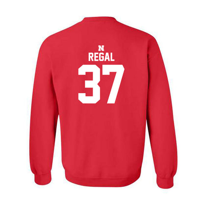 Nebraska - NCAA Baseball : Ian Regal - Crewneck Sweatshirt Classic Shersey