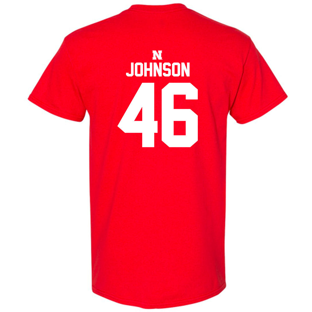 Nebraska - NCAA Baseball : Zachary Johnson - T-Shirt Classic Shersey