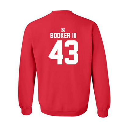 Nebraska - NCAA Football : Michael Booker III - Classic Shersey Sweatshirt