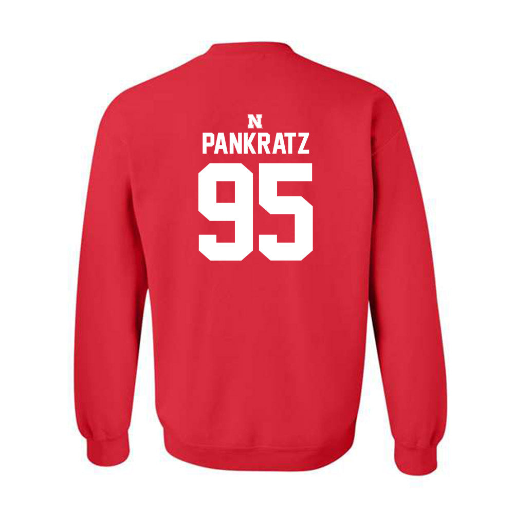 Nebraska - NCAA Football : Spencer Pankratz - Crewneck Sweatshirt Classic Shersey