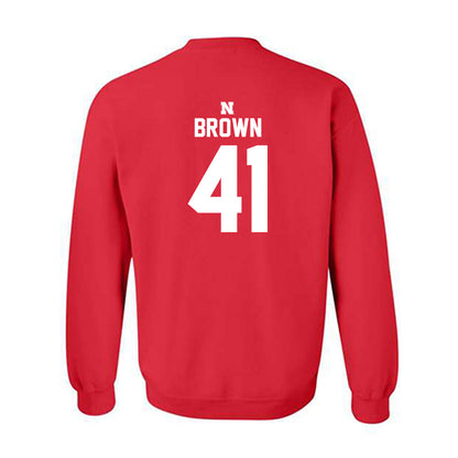 Nebraska - NCAA Football : Elliott Brown - Classic Shersey Sweatshirt