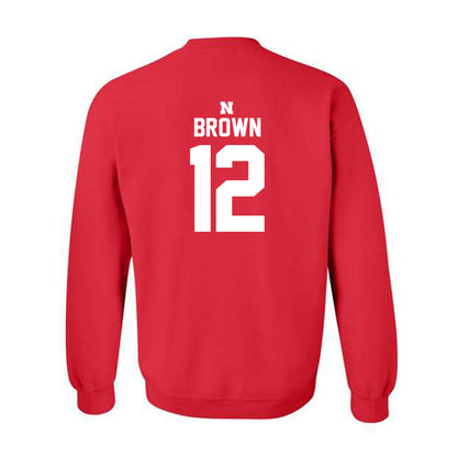 Nebraska - NCAA Football : Omar Brown - Sweatshirt