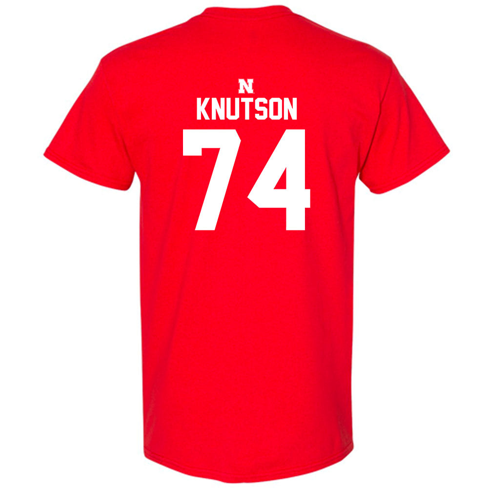 Nebraska - NCAA Football : Brock Knutson - Classic Shersey Short Sleeve T-Shirt