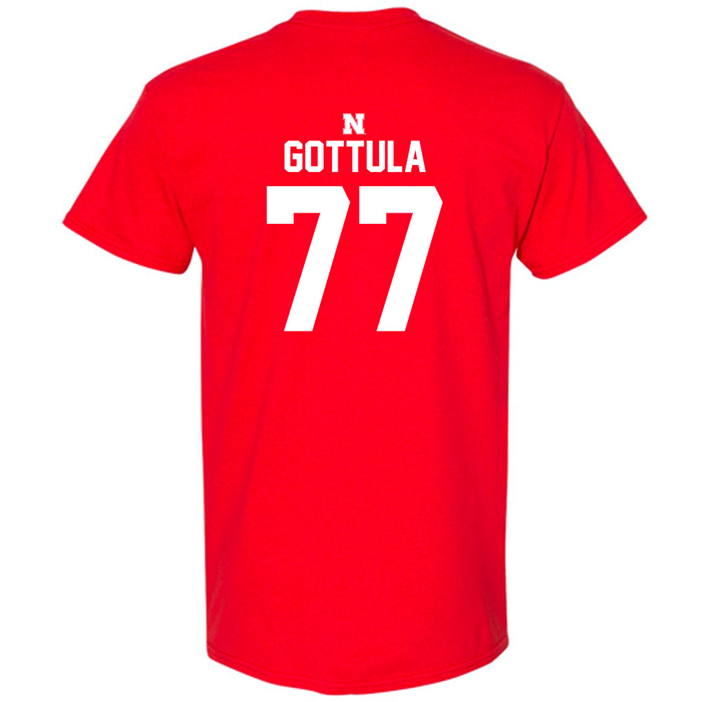 Nebraska - NCAA Football : Gunnar Gottula - Classic Shersey Short Sleeve T-Shirt