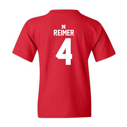 Nebraska - NCAA Football : Luke Reimer - Youth T-Shirt Classic Shersey