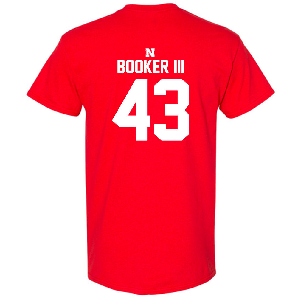 Nebraska - NCAA Football : Michael Booker III - Classic Shersey Short Sleeve T-Shirt