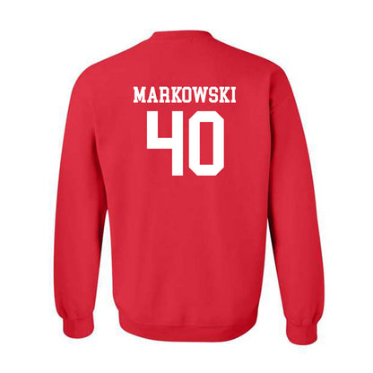 Nebraska - NCAA Women's Basketball : Alexis Markowski - Crewneck Sweatshirt Classic Shersey